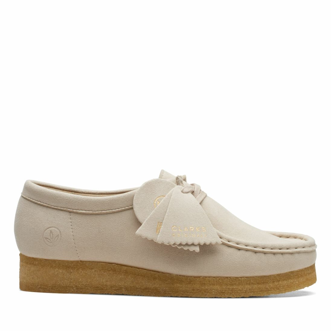 Originals | Women Clarks Wallabee Off White Synthetic